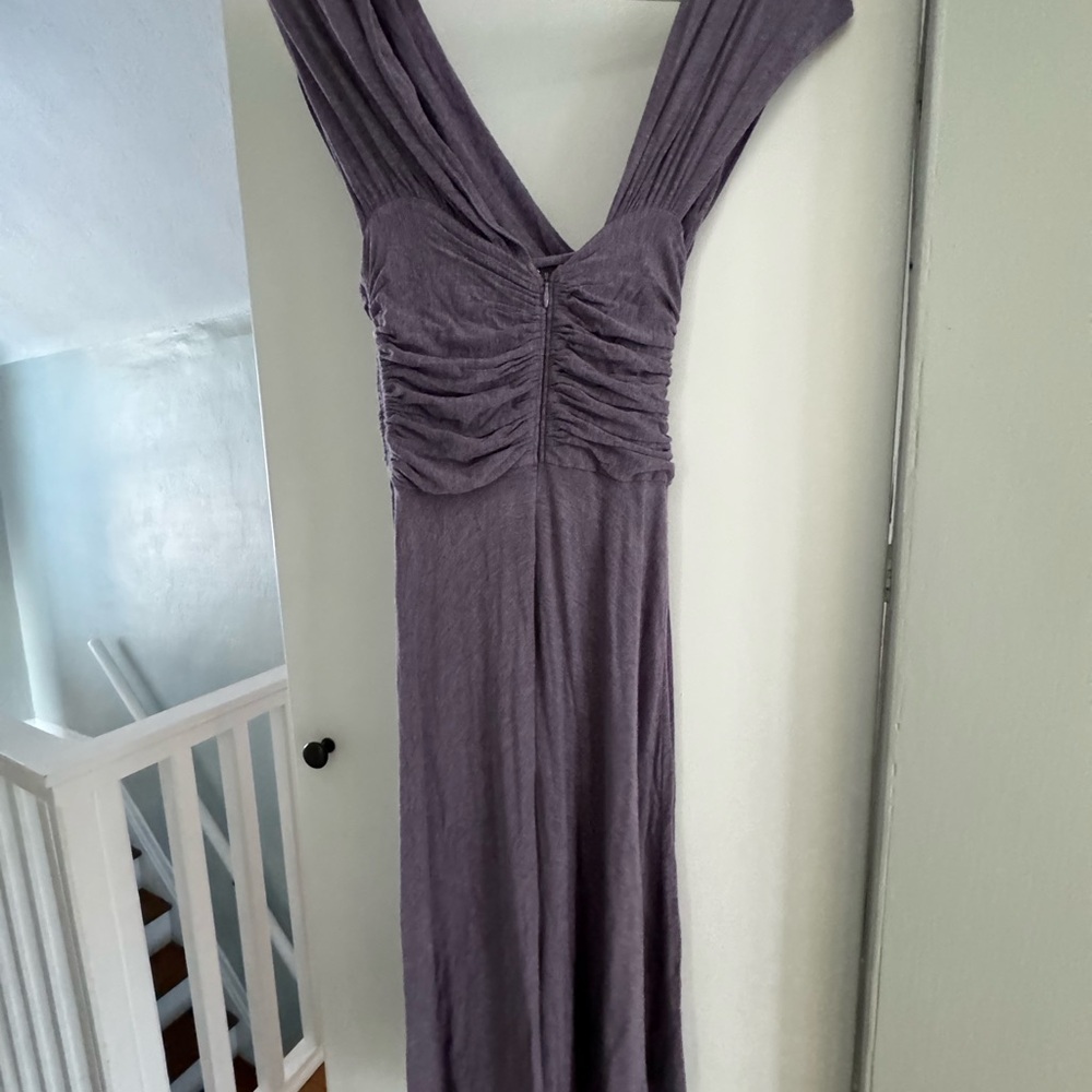 Plenty Tracy Reese Anthro Elegant Lavender Draped Dress - Picture 5 of 7